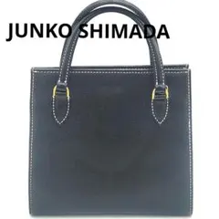 【美品】ジュンコシマダ ハンドバッグ ブラック フォーマル 冠婚葬祭 お受験のサムネイル