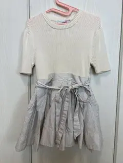 snidel GIRL ドッキングワンピース 半袖のサムネイル