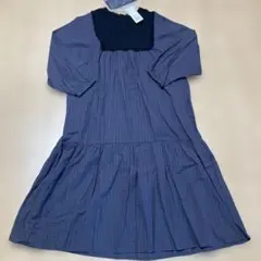 サマンサモスモス　ドビーレースティアードワンピース