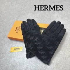 HERMES エルメス 手袋 黒 スエード 手袋 《ソヤ》 | Hermès - エルメス-公式サイト