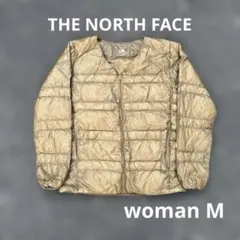 THE NORTH FACE ライトダウン ブラウン レディースM PERTEX