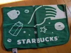 STARBUCKS フリースブランケット★グリーン