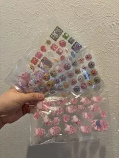 おぱんちゅ立体シール3枚セット