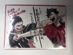 ハイキュー!! イラストポストカード A4サイズ 映画特典