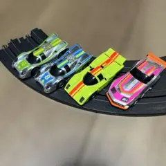 ★稀少 4台＋プルバックカー1台 HOスロットカー 第五弾 スロットにハマり抜け出せない ｜カートイワークス