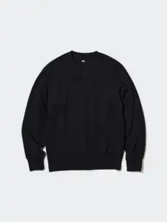 ユニクロ　スウェットシャツ　ブラック　XS