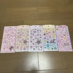 マイメロディ サンリオキャラクターズ ボンボンドロップシール うるちゅる セット