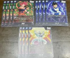 フュージョンワールド　FB11 旧弾強化デッキパーツ青　各4枚