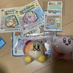 一番くじ　星のカービィ　コミックなカービィandフレンズ　C賞、D賞、他セット