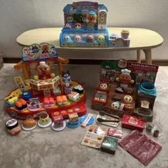 アンパンマン アイス 回転ずし パン工場 おもちゃセット