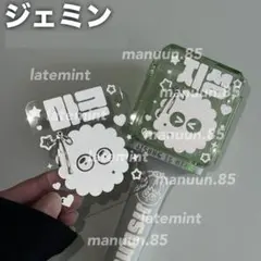 【限定値下げ】ジェミン　NCTペンライトステッカー　草鈍器 ペンライトステッカー