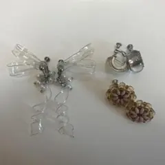 イヤリング　3個セットのサムネイル