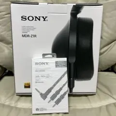 SONY MDR-Z1R ヘッドホン MUC-B20SB2 リケーブルセット - メルカリ