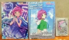 天王寺璃奈 ミニアクリルスタンド＋ブロマイド2枚セット＋特典ブロマイド