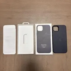 Apple iPhone 14 Plus MagSafe対応レザーケース インクのサムネイル