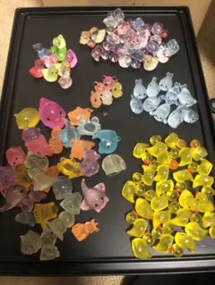 100個レジン生き物大量まとめ売りお得ハンドメイド①
