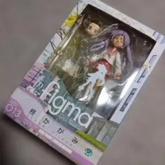 figma らき☆すた 柊かがみ 冬服ver. 013 フィギュア　箱色褪せ有り
