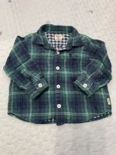 ミキハウス　シャツ　80 チェック