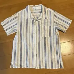 GLOBAL WORK キッズ シャツ　麻　綿