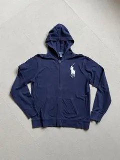 ポロ ラルフローレン ネイビー パーカー