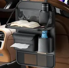 車用収納ポケット 車用シートカバー 大型ティッシュボックス