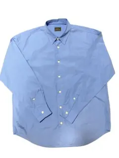 green label relaxing 長袖シャツ　ブルー　Mサイズ
