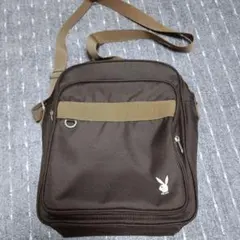 Playboy ブラウン ショルダーバッグ