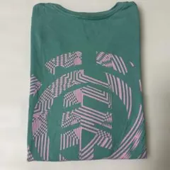 【人気】ELEMENT ビッグロゴ Tシャツ XL グリーン スケボー ゆるだぼ