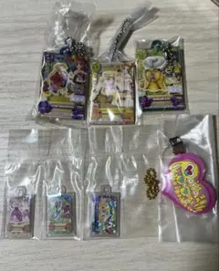 アイカツ！ ガチャガチャ 5点セット 有栖川おとめ 紫吹蘭 紅林珠璃