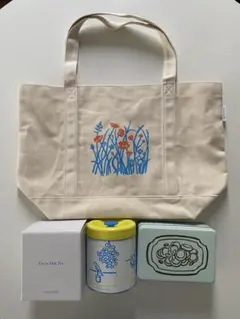 アフタヌーンティー☆トートバッグ＆紅茶(キャニスター缶入り)＆クッキー缶☆福袋のサムネイル