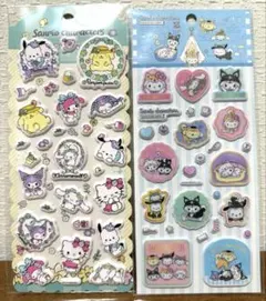 ぷっくりシール/サンリオ/2点セット