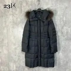 雨100%様専用 23区 ラクーンファー ダウンコート 38