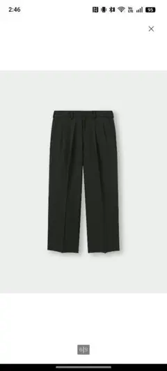 GU　ツータックバギースラックス