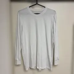 ユニクロ　メンズ　ヒートテッククルーネックT（9分袖）　Mサイズ　ホワイト