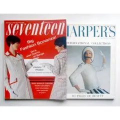 Seventeen 1966, Harper's bazaar 1965 2冊