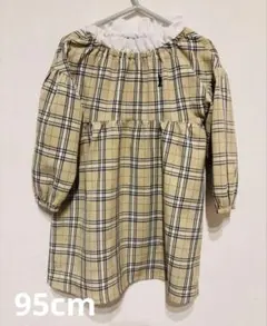 EAST BOY チェック柄ワンピース 95cm