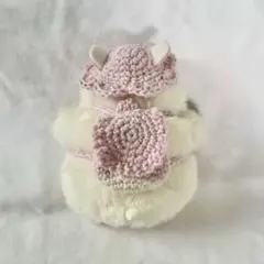【本体なし】はむにぎり　着せ替え帽子とリュックセット