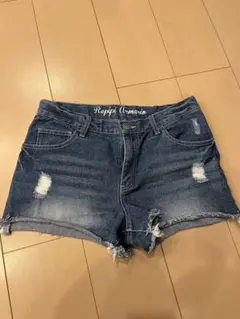 レピピ　160デニムショートパンツ