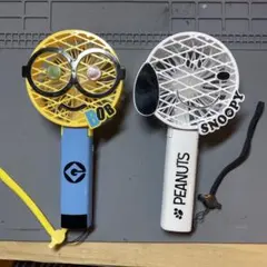 ハンディファンusj ミニオン&スヌーピー　2個セット