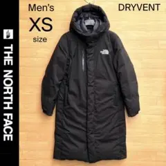 XS ザ ノースフェイス ダウンコート ノースフェイスダウン ロング 黒