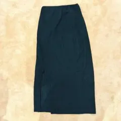 moussy ベロアスカート ダークグリーンのサムネイル