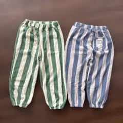 HOPE ストライプパンツ 110cm 2枚セット