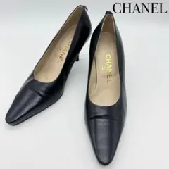 CHANEL シャネル ココマーク パンプス ヒール シューズ 35 約22cmのサムネイル