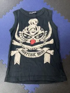 HYSTERIC MINIノースリーブTシャツ ブラック