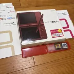 ニンテンドーDSILL ワインレッド　おまけ付き