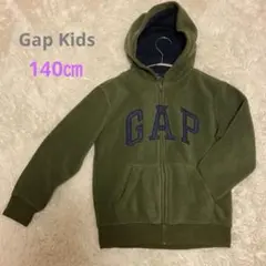 【Gap kids】フリースジャケット 140サイズ オリーブグリーン