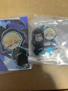 東リべ 場地圭介 松野千冬 アクスタ、ステッカー