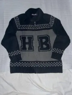 GU HONEST COLLEGE カウチン仕様ニットジャケット　L