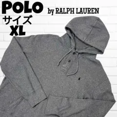 ポロ(XL) パーカー フーディー ラルフローレン 90's ヴィンテージ 古着