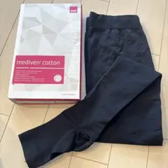 mediven cotton コットン 着圧レギンス M 黒 つま先なし 医療用 - メルカリ
